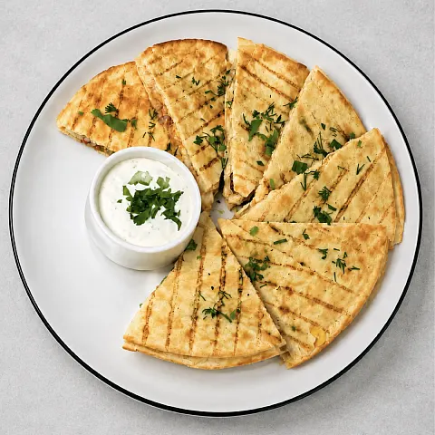 Кесадилья с курицей
